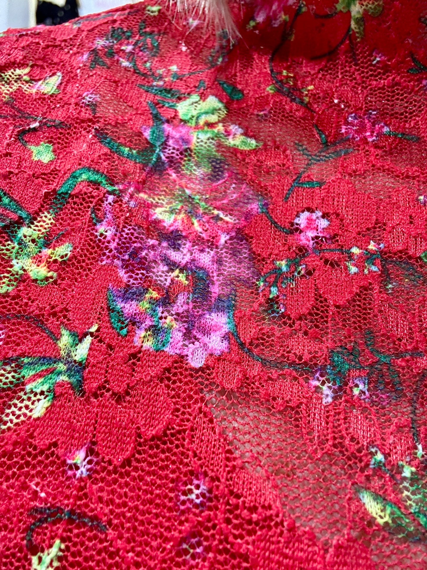 The Floral Lace Long Sleeve Top