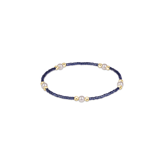 enewton Hope Purpose Pearl Bracelet - Navy
