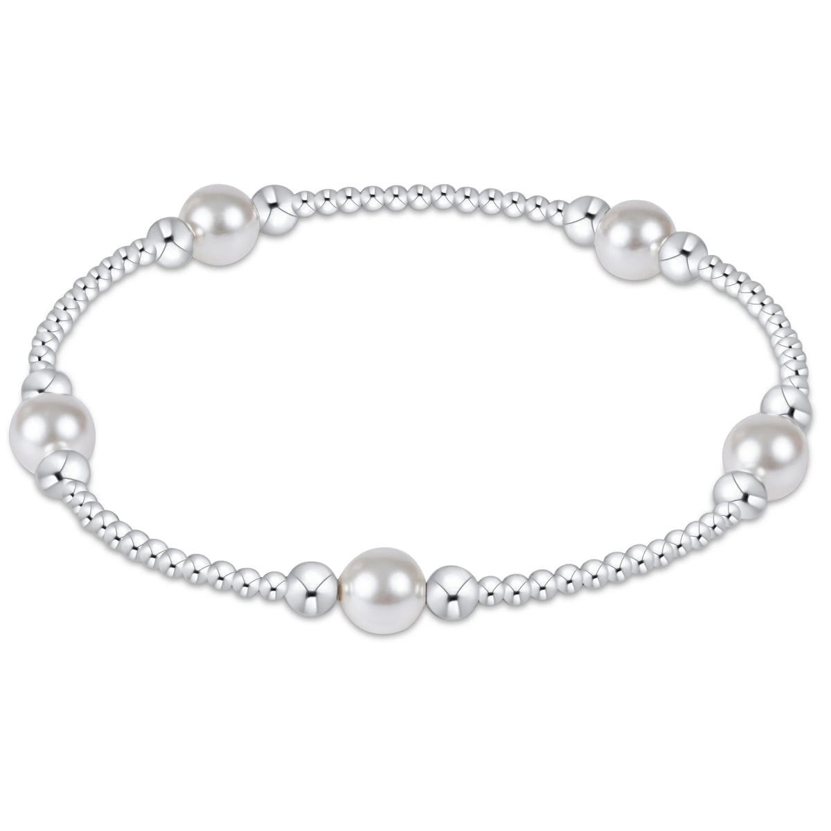 enewton Purpose Pearl 6mm Sterling Bracelet
