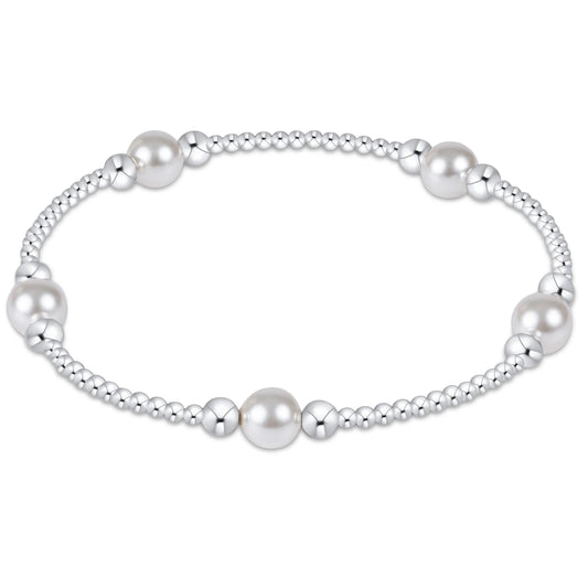 enewton Purpose Pearl 6mm Sterling Bracelet