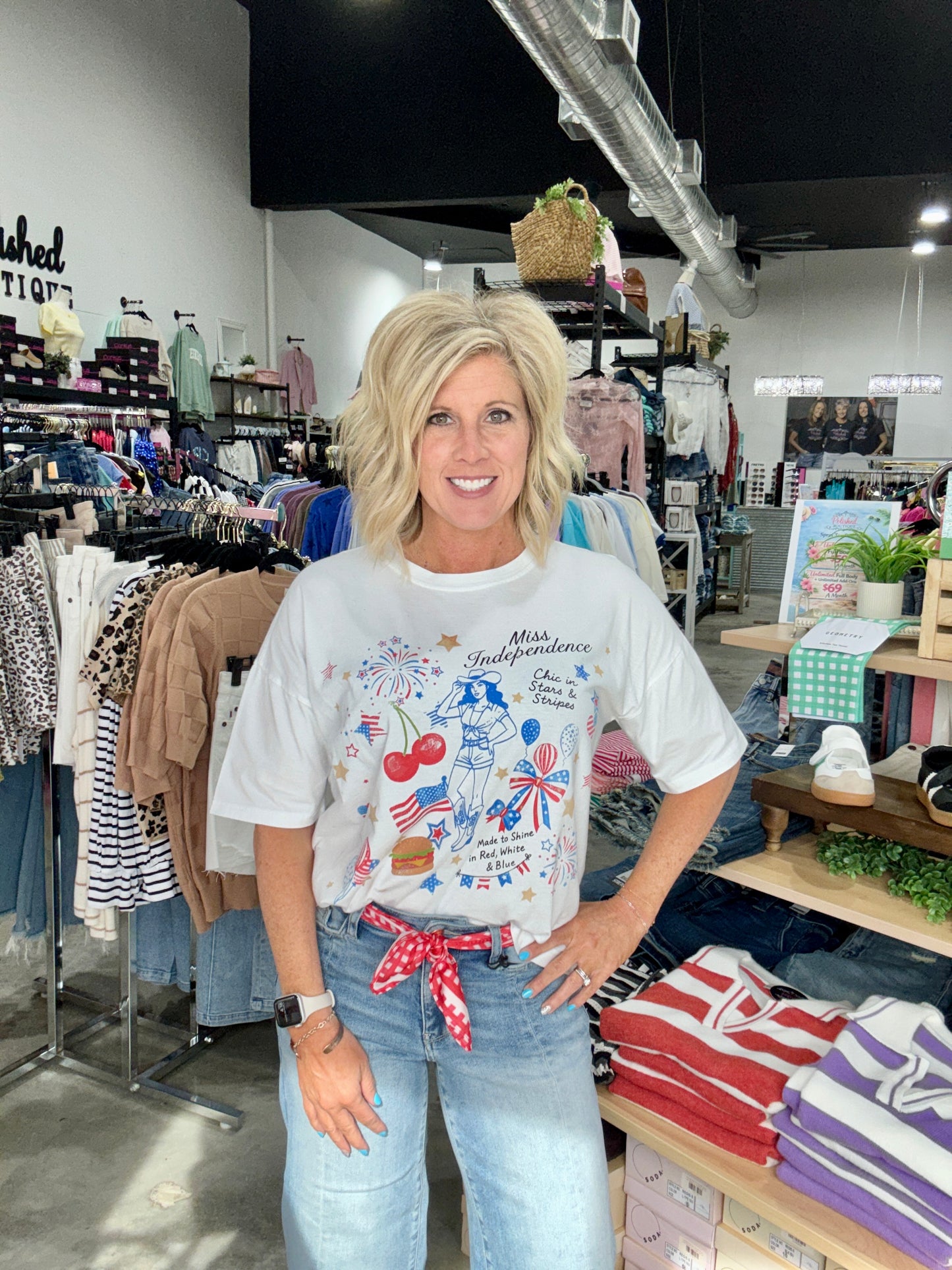 Miss Independence Tee