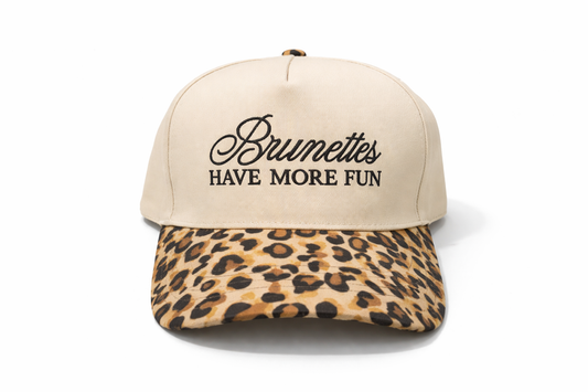 Brunettes Have More Fun Trucker Hat