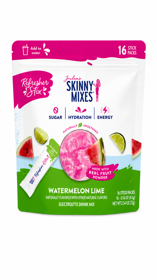 Jordan's Watermelon Lime Refresher Stix