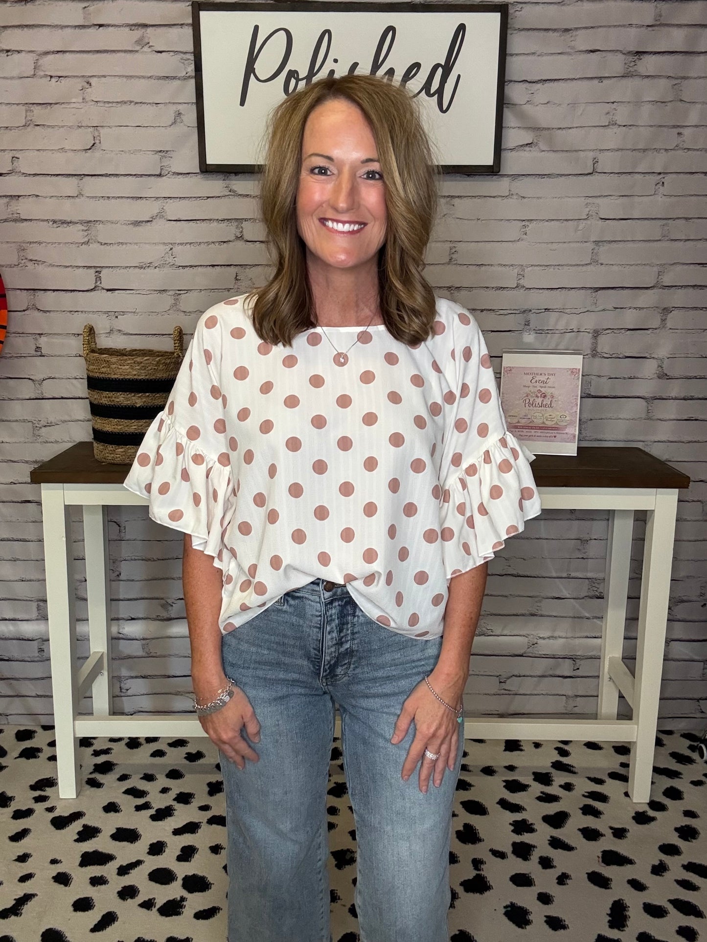 Wild Ruffle Sleeve Top