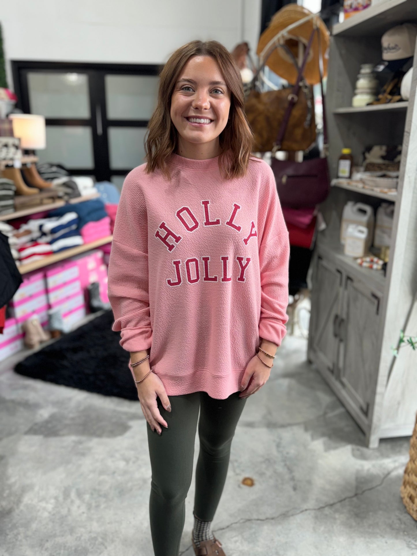 Holly Jolly Graphic Sweatshirt