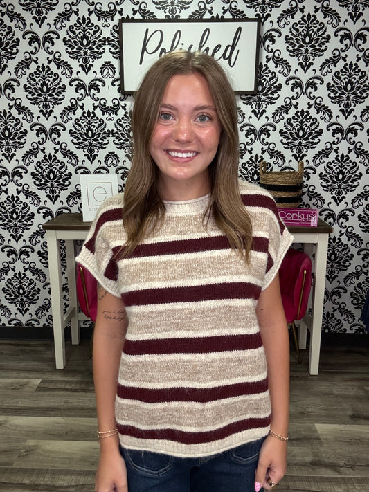 The Stacy Stripe Sweater