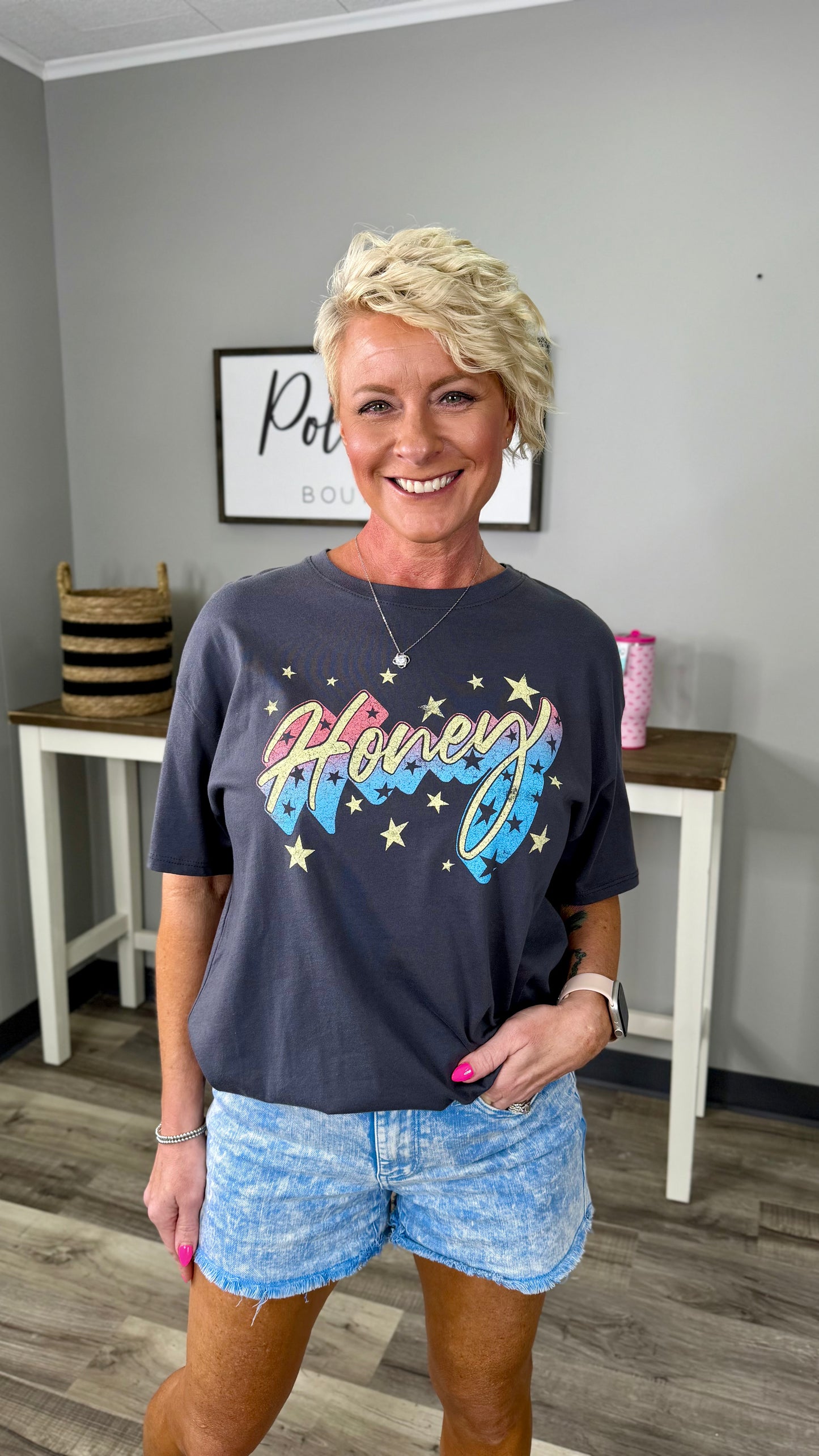 "Honey" Graphic Tee
