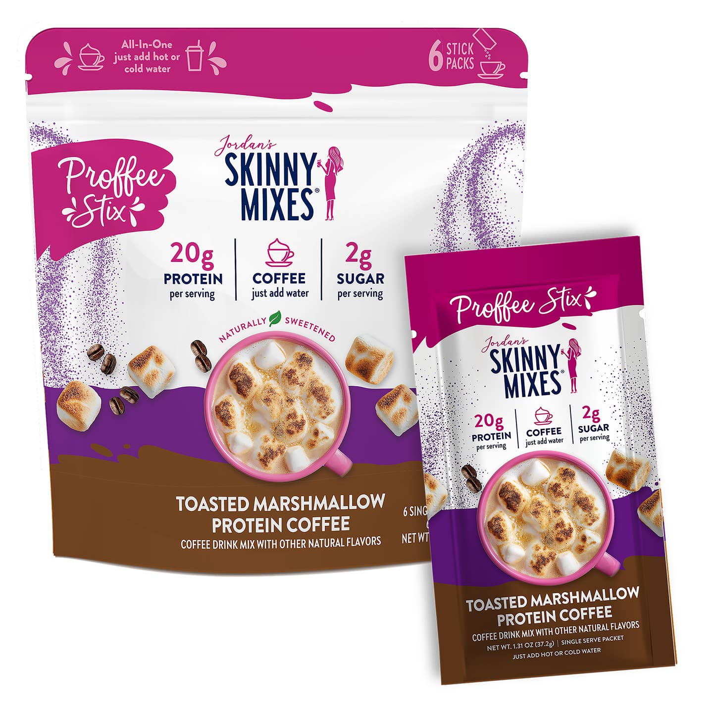 Jordan’s Proffee Stix - Toasted Marshmallow