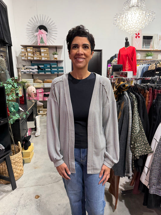 Just The Right Layer Cardigan