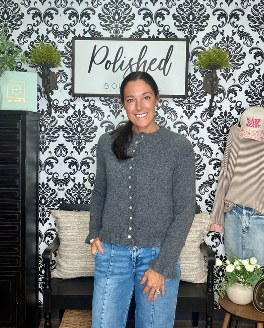 The Ruffle Hem Sweater