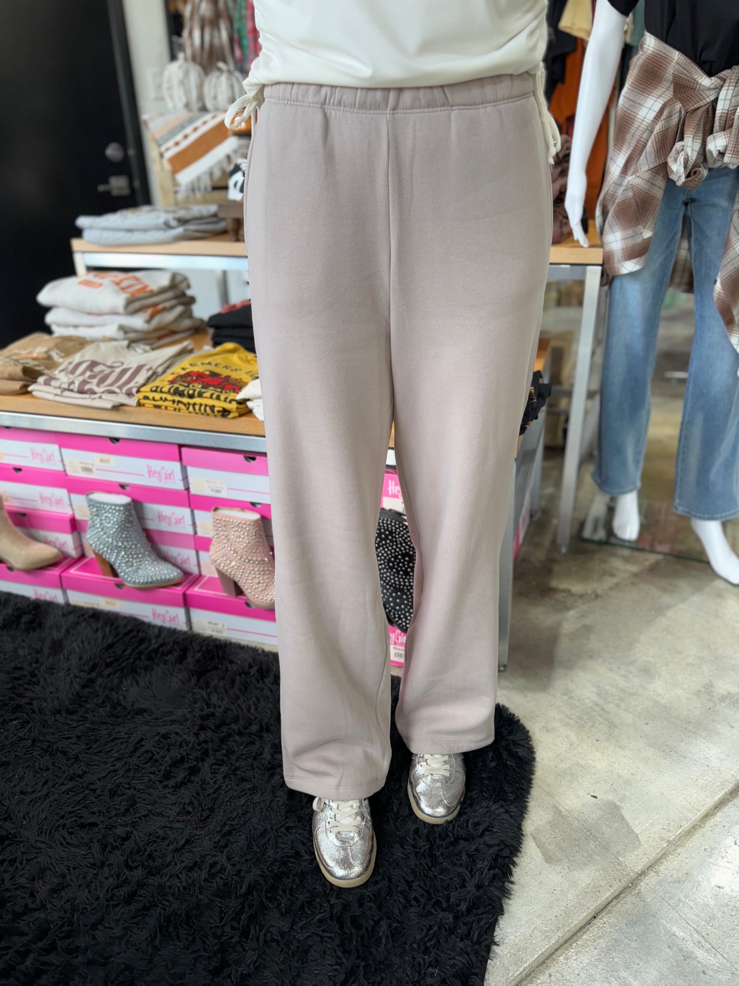 Zenana Fleece Pocket Sweatpants