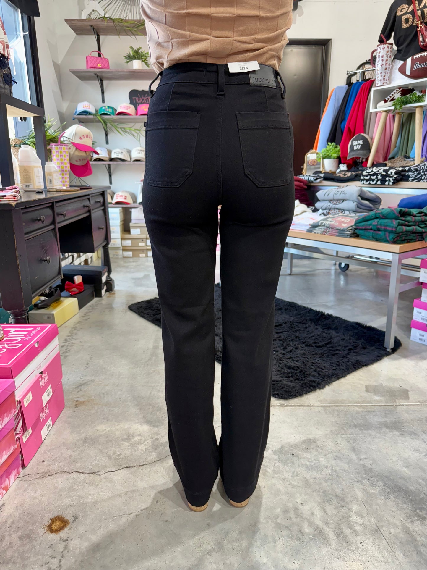 Judy Blue High Waist Patch Pocket Jeans