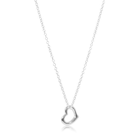 enewton 16" Necklace Sterling - Love Sterling Charm