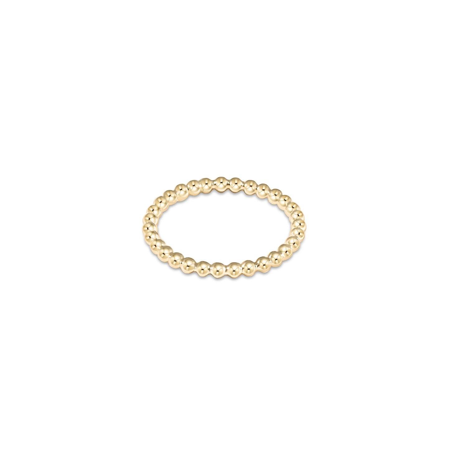 enewton Classic Gold 2 mm Bead Ring