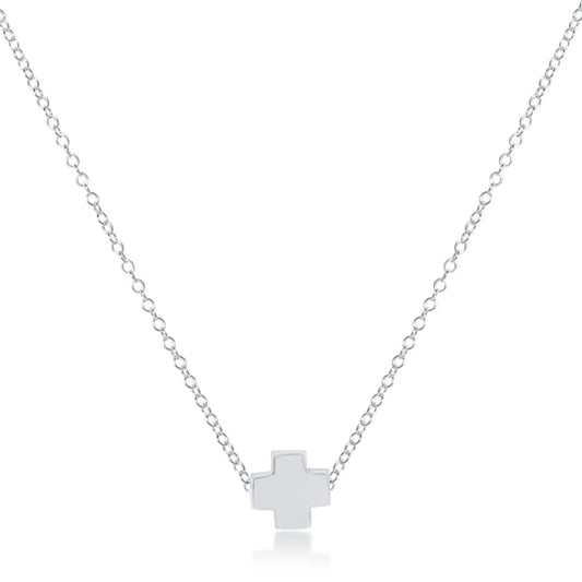 enewton 16" Necklace Sterling - Signature Cross Sterling