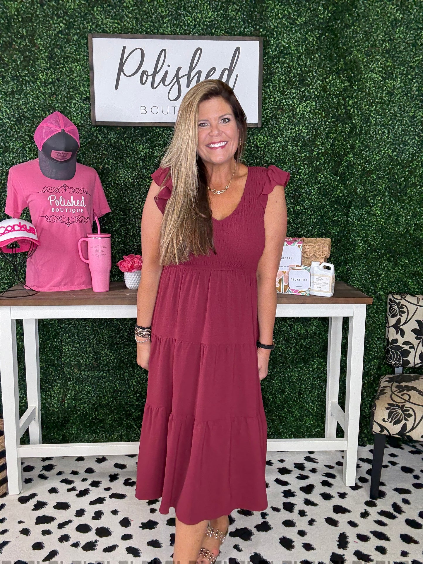 The Juliette Flutter Dress