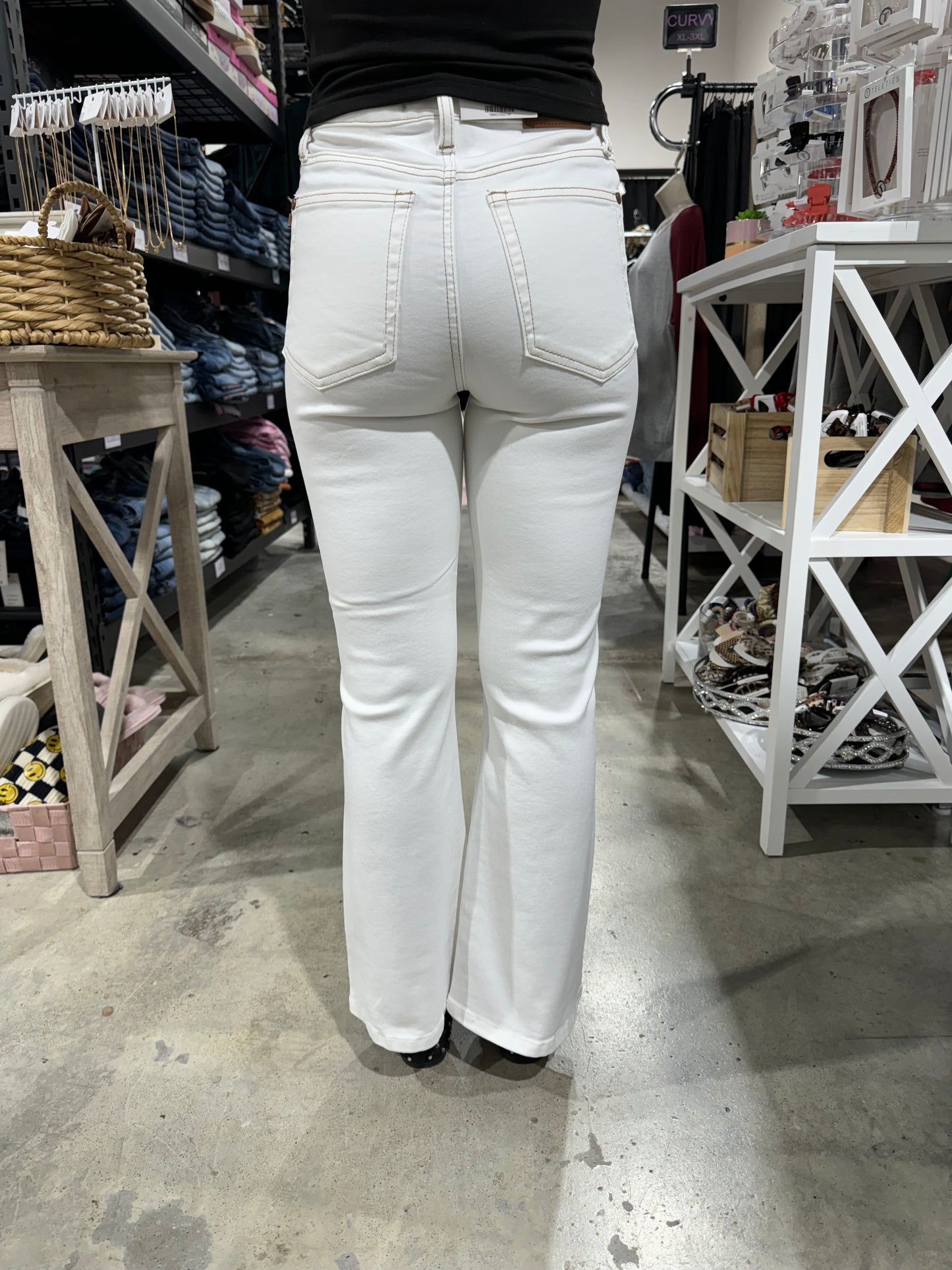 Judy Blue High Waist Kick Flare