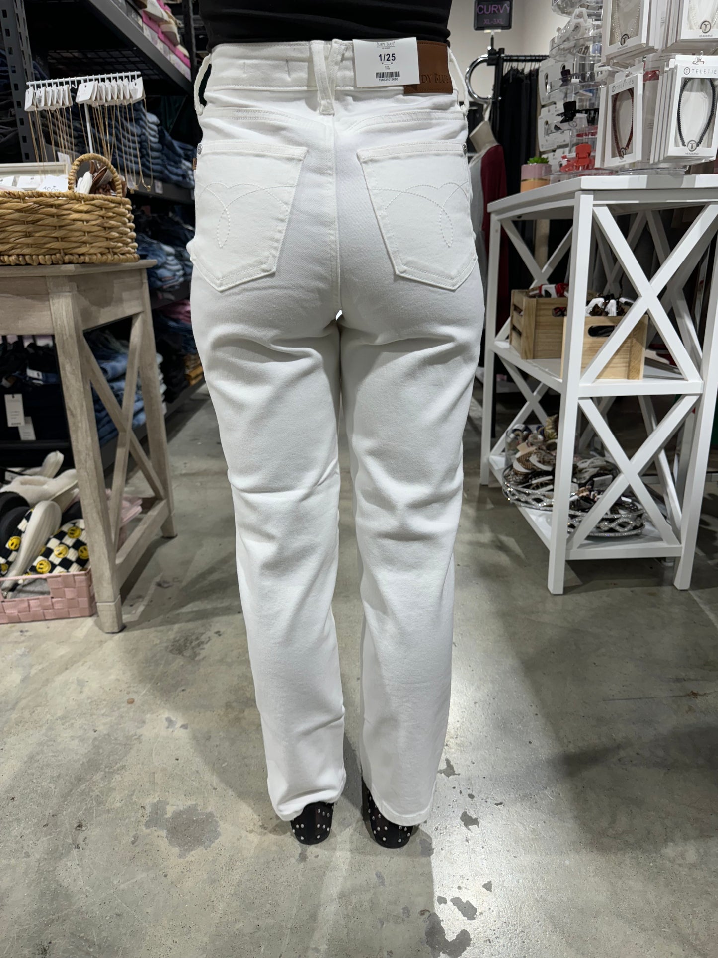 Judy Blue High Waist Tummy Control Ankle Staight