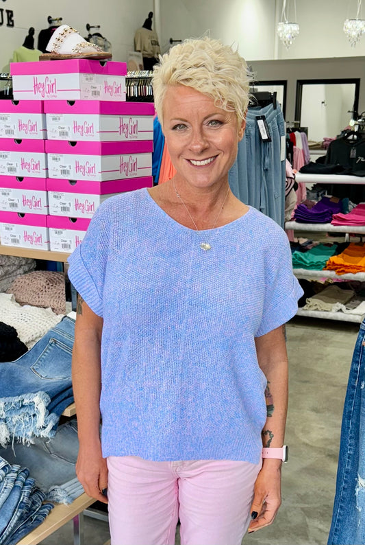 The Periwinkle Dream Top