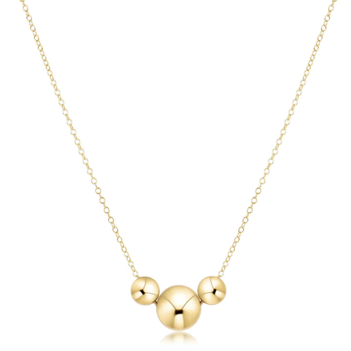 enewton 16" Necklace Gold - Purpose Gold