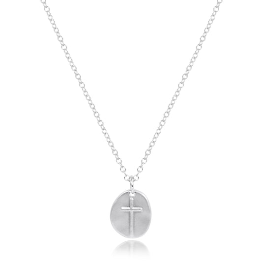 enewton 16" Necklace Sterling - Inspire Small Sterling Disc