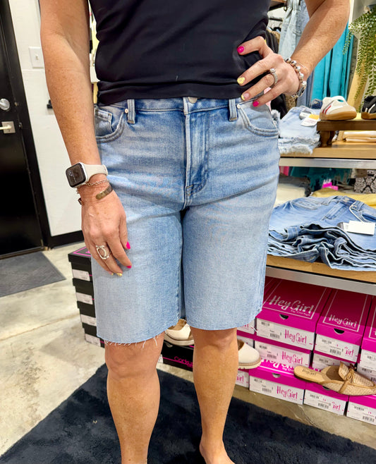 Risen High Rise Bermuda Shorts