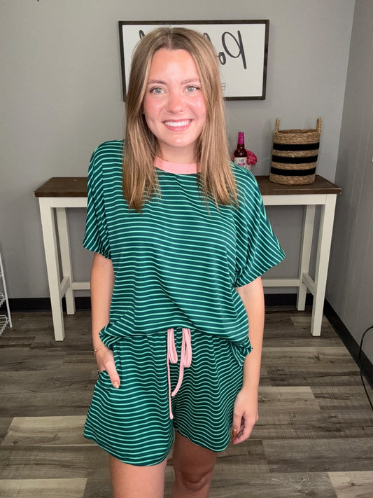 The Main Street Striped Set