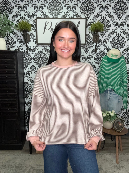 The Vintage Stripe Pullover