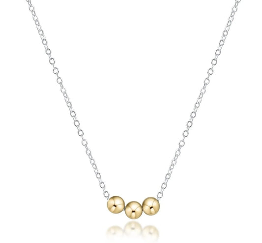 enewton 16" Necklace Mixed Metal - Joy Gold