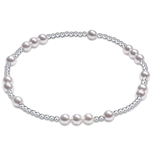 enewton Hope Unwritten Pearl 4mm Sterling Bracelet