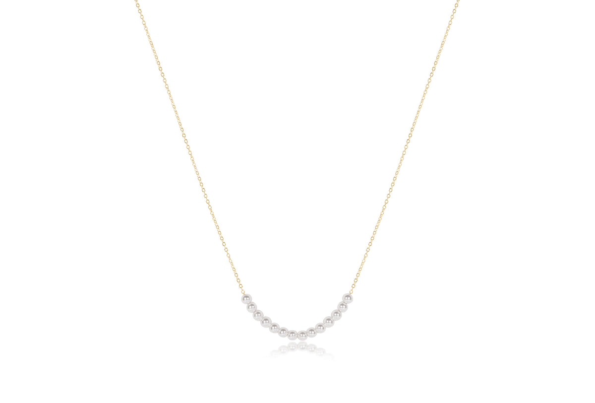 enewton 16" Necklace Gold - Beaded Bliss Pearl