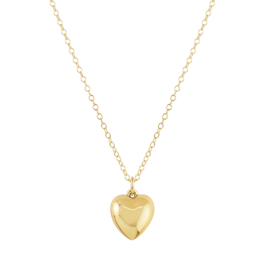 enewton 16" Necklace Gold - Love Plush Gold Charm