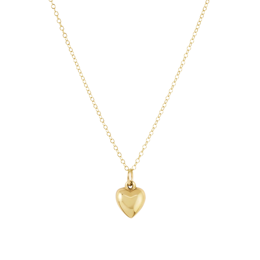 enewton 16" Necklace Gold - Love Plush Small Gold Charm