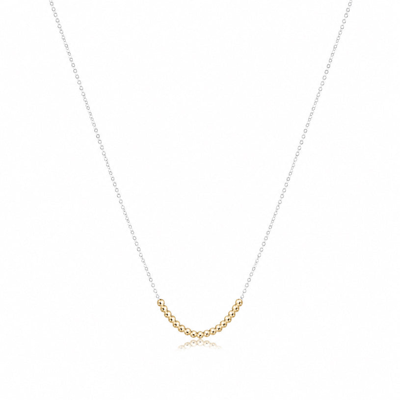 enewton 16" Necklace Mixed Metal - Beaded Bliss Small Gold