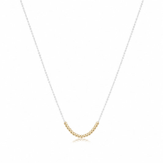 enewton 16" Necklace Mixed Metal - Beaded Bliss Small Gold
