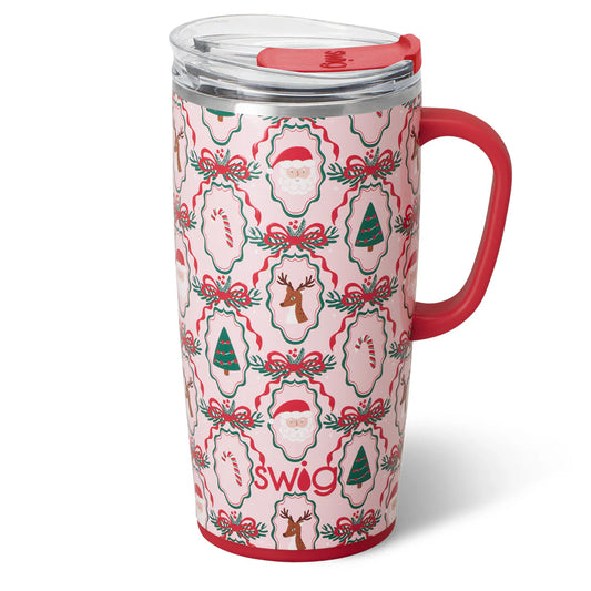 Swig Christmas Cameos Travel Mug 22 oz