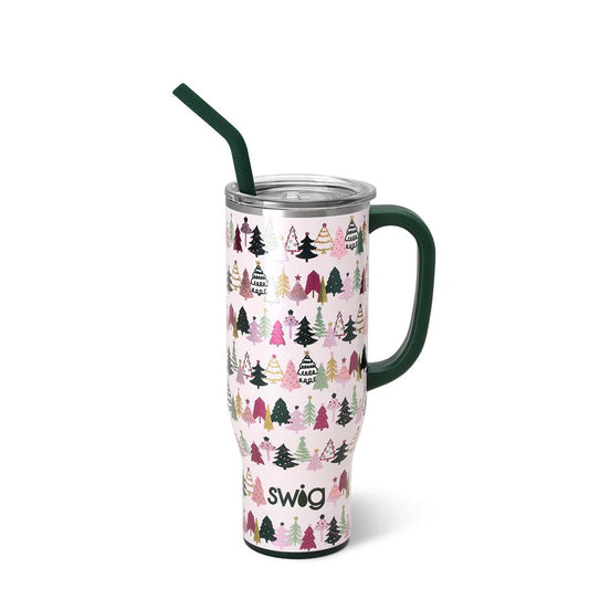 Swig Tinseled Tree Mega Mug 30 oz
