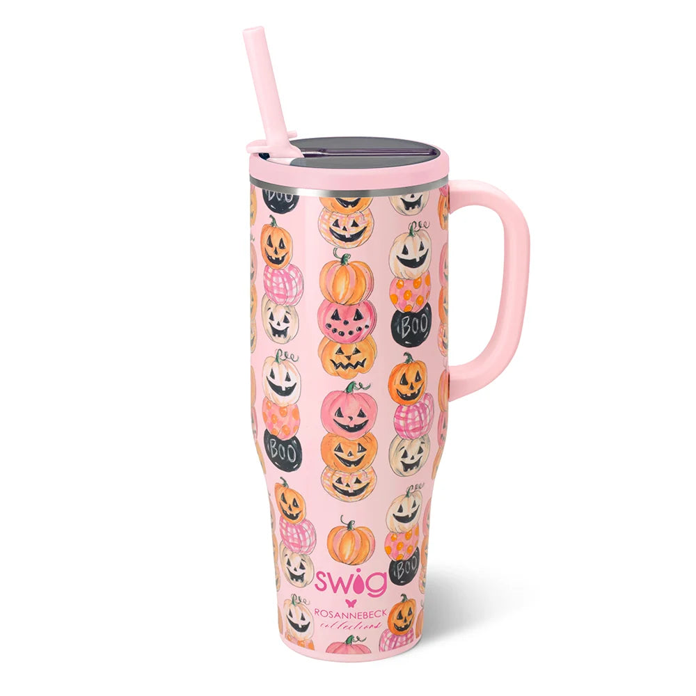 Swig Pumpkin Stacks Mega Mug 40 oz