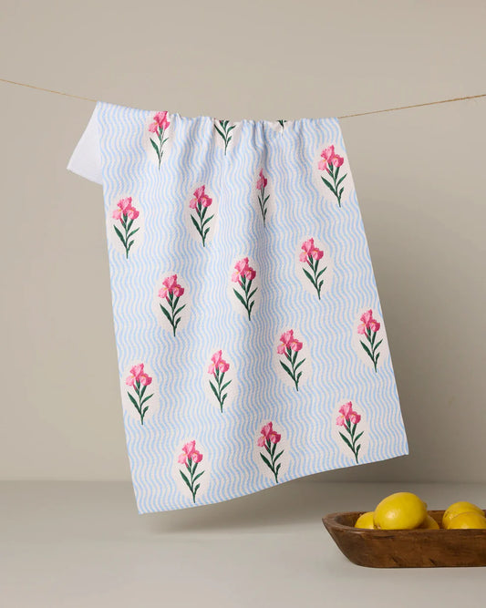 Geometry - Spatial Bloom Tea Towel