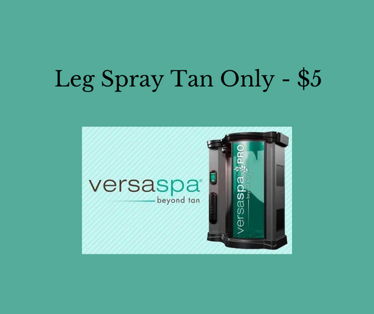Versaspa Leg Spray Tan Only