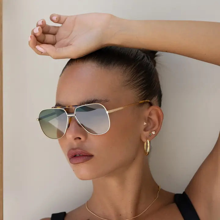 FREYRS Logan Acetate Aviator Sunglasses