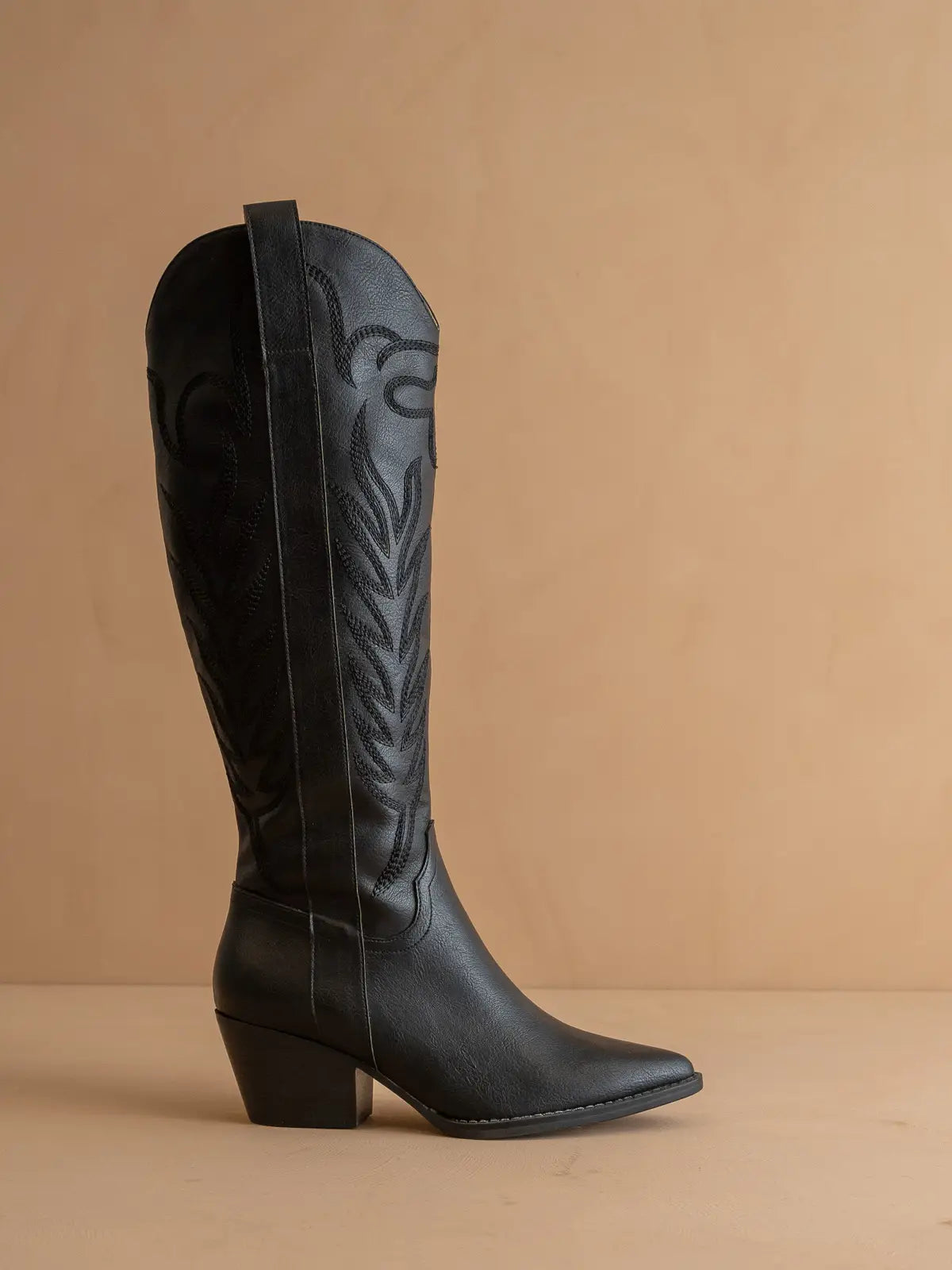 The Samara Embroidered Tall Boot