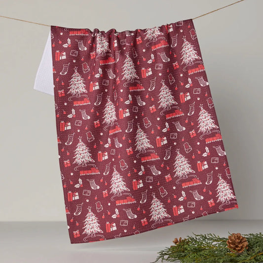Geometry - Holiday Jubilee Tea Towel