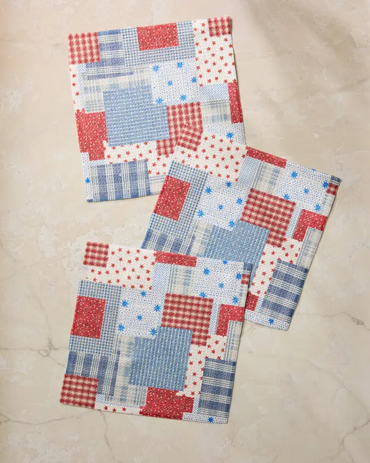 Geometry - Stars and Stitches Dishcloth Set