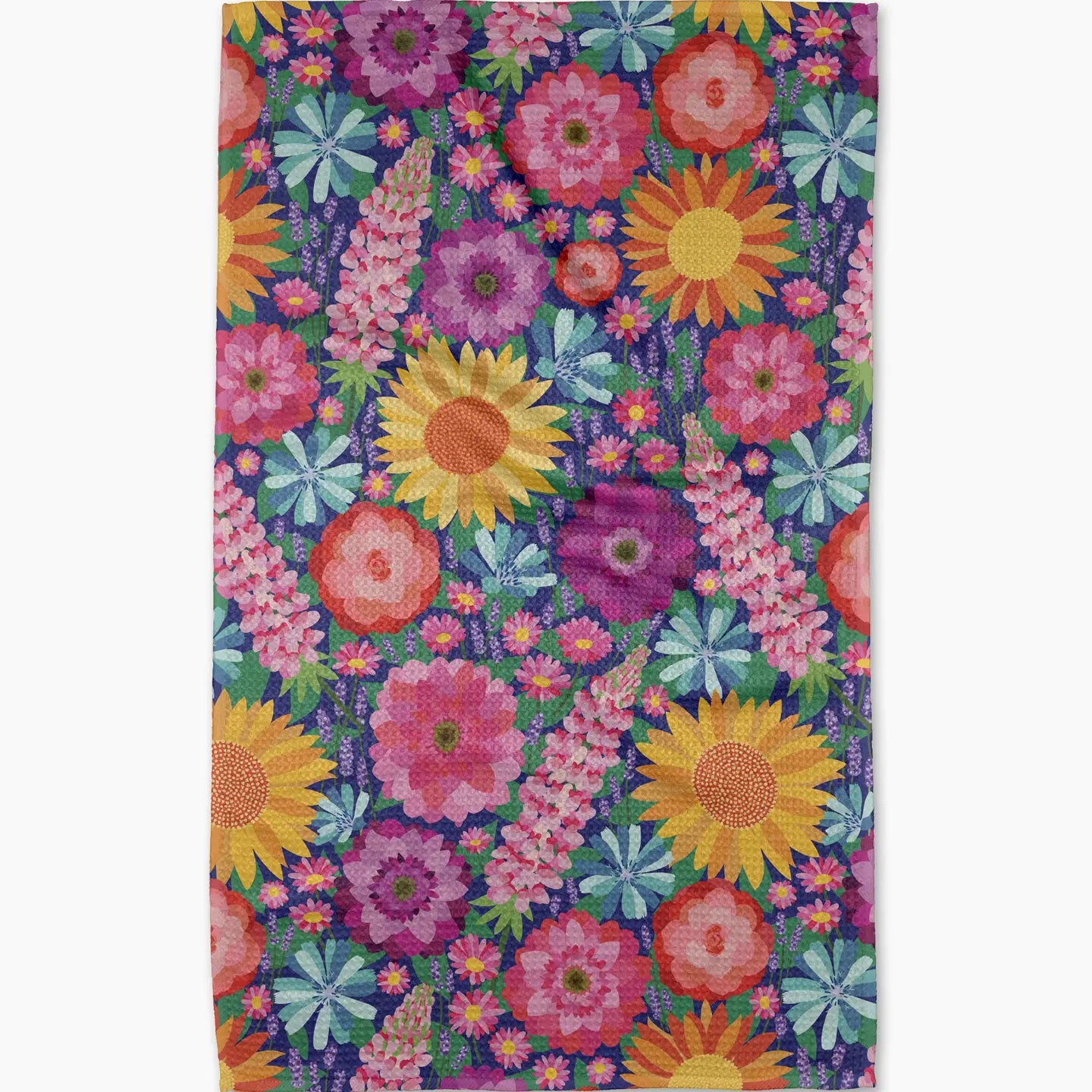 Geometry - Spring Blooms Tea Towel