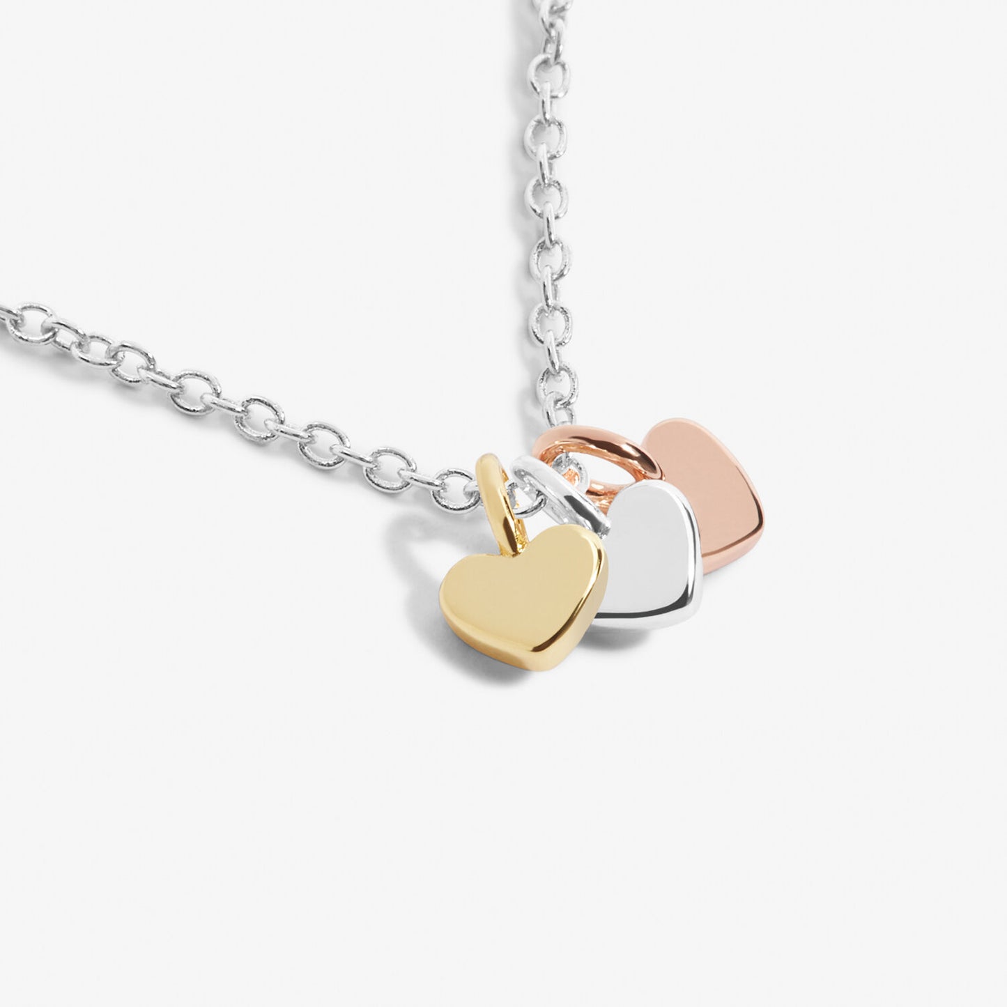Mini Charms Hearts Necklace