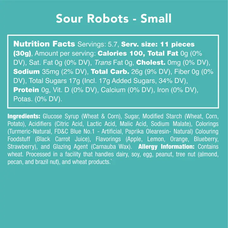 Candy Club Sour Robots