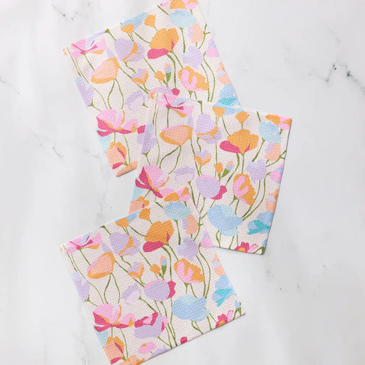 Geometry - Sunlit Garden Dishcloth Set