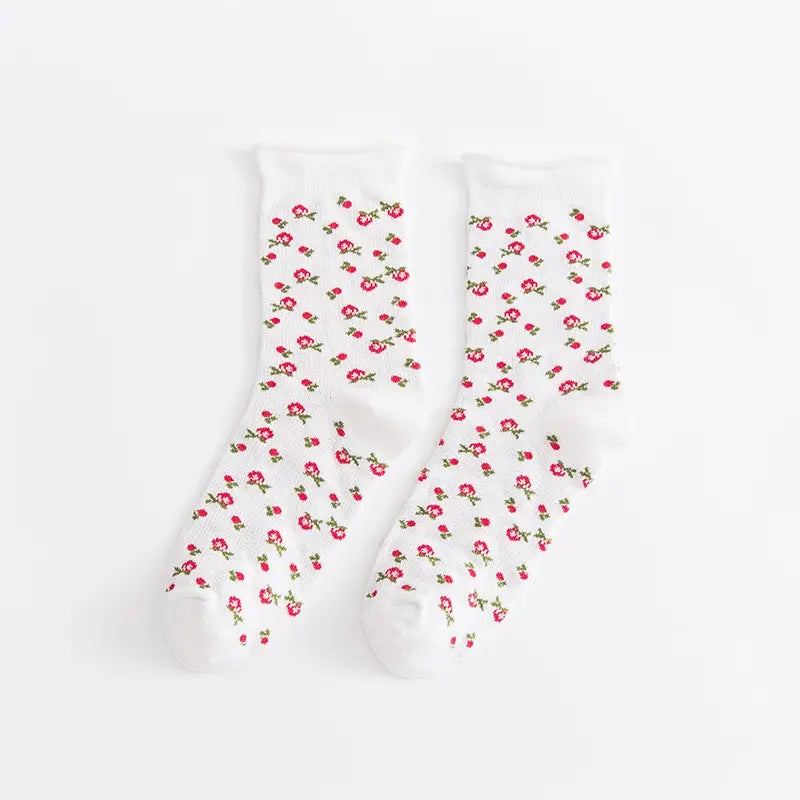 Women's Patterned Casual Socks