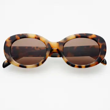 FREYRS Aria Acetate Oval Sunglasses